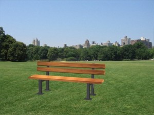 park bench 3D Model
