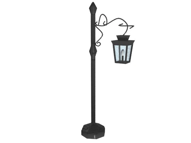street light 3D Model .c4d .max .obj .3ds .fbx .stl .blend 