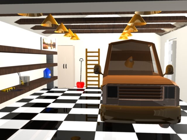 cargarage 3D Model .c4d .max .obj .3ds .fbx .stl .blend 