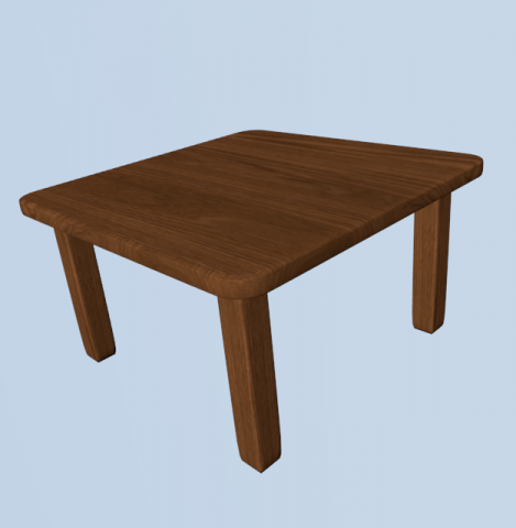 table Modello 3D .c4d .max .obj .3ds .fbx .stl .blend 