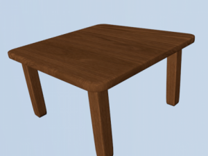table 3D Model