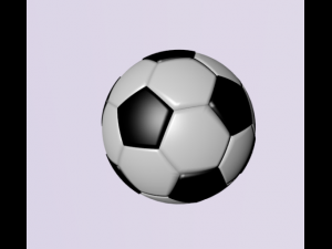 soccerball fbx 3ds 3D Model