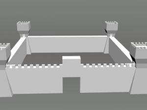 castle 3D Model