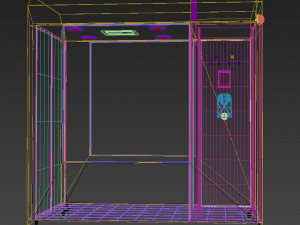 mobile thermometry disinfection channel sterilizer 3D 模型