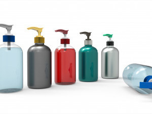 sanitizer bottle Modelo 3D