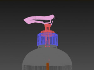 sanitizer bottle Modelo 3D