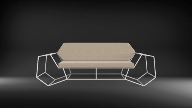 sofa wired Modelo 3D .c4d .max .obj .3ds .fbx .stl .blend 