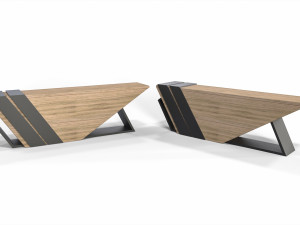 office furniture set 3D Model
