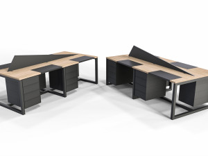 office furniture set 3D Model