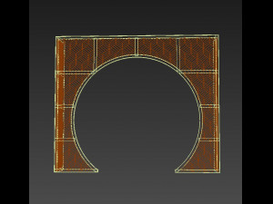 wedding backdrop arch design Model 3D