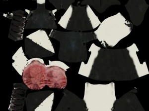 gro&szlig;er wei&szlig;er Hai 3D Modell