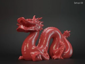 set di impostazioni di illuminazione per studio vray a Modello 3D