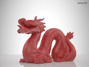 set di impostazioni di illuminazione per studio vray a Modello 3D