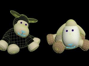 cuddly toy 3D 模型