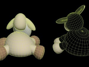 cuddly toy 3D 模型