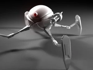 rob&ocirc; v1 Modelo 3D