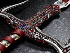 gotic sword Model 3D