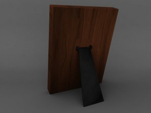 high quality low poly simple photo frame 3D Модель