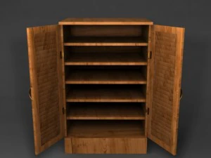 shoe storage cabinet 3D Model