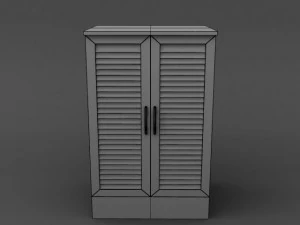 shoe storage cabinet 3D Model