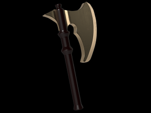 axe model 3D Модель