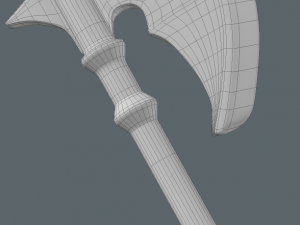 axe model Model 3D