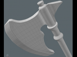 axe model Model 3D