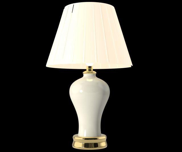 ceramic table lamp Model 3D .c4d .max .obj .3ds .fbx .stl .blend