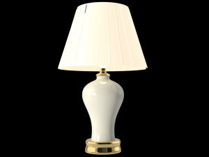 ceramic table lamp 3D Модель