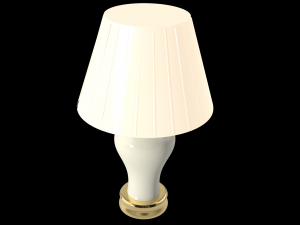 ceramic table lamp Model 3D