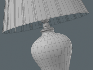 ceramic table lamp Model 3D