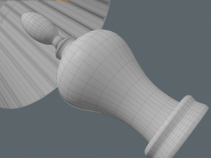 ceramic table lamp Model 3D