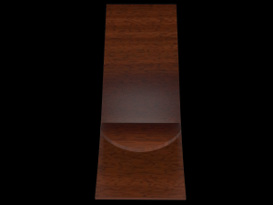 african chair 3D मॉडल