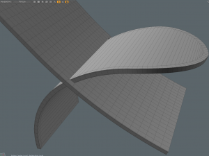 african chair 3D मॉडल