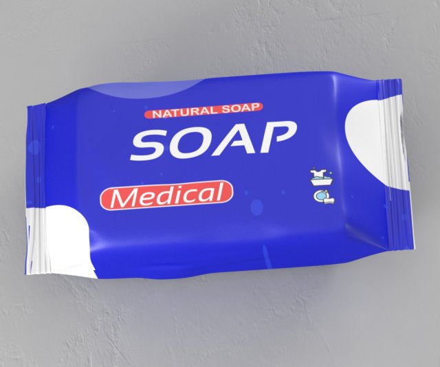 soap sleeve 3D Model .c4d .max .obj .3ds .fbx .stl .blend 