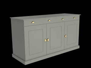 dresser for the dishes 3D Model