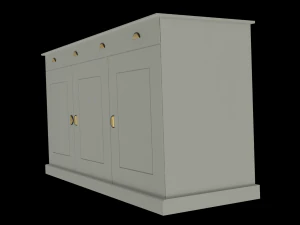 dresser for the dishes 3D Model