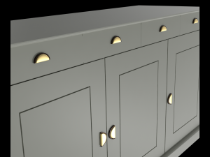 dresser for the dishes Model 3D
