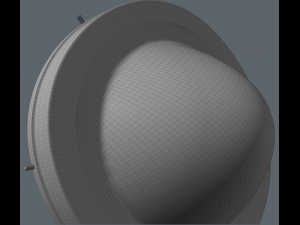 ceiling lamp for roof Model 3D