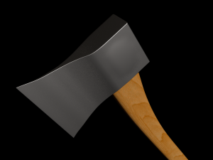axe model for game characters 3D Model