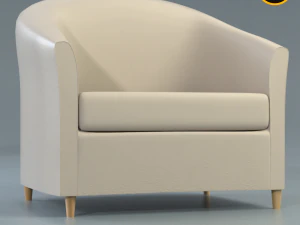 fotel tullsta z ikei Model 3D