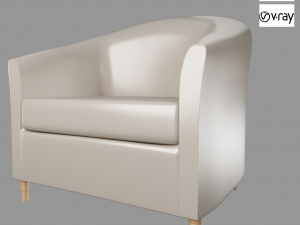 ikea tullsta armchair Model 3D
