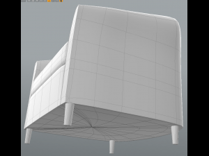 ikea tullsta armchair Model 3D