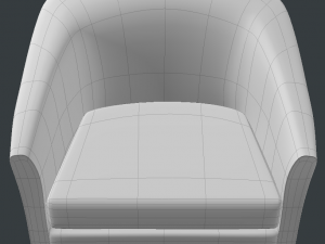 ikea tullsta armchair Model 3D