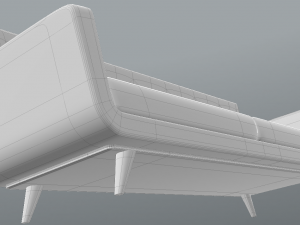 nixon sofa 3D Модель