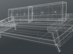 venitti sofa 3D Modell