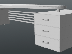 office table Model 3D