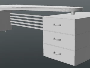 office table 3D Model