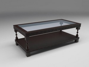 coffee table 3D 模型