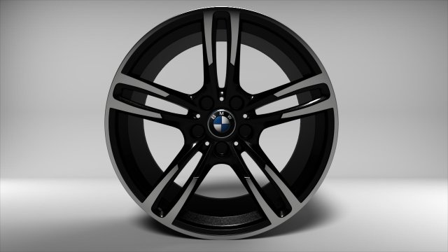 bmw m2 wheel 3D मॉडल .c4d .max .obj .3ds .fbx .stl .blend 